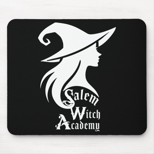 Mousepad Salem Witch Academy Halloween Wiccan Witches (Frente)