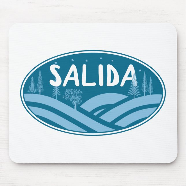 Mousepad Salida Colorado ao ar (Frente)