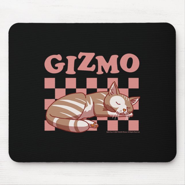 Mousepad Sally Face Gizmo O Padrão De Nap Verificado Pelo C (Frente)