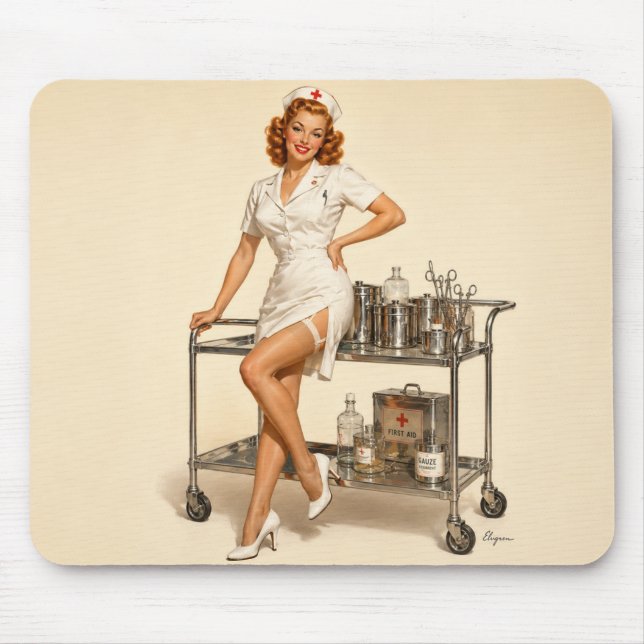 Mousepad Sally Monroe - No Trabalho (Frente)