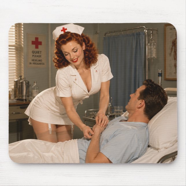 Mousepad Sally Monroe - Seu Pulso Parece Elevado (Frente)