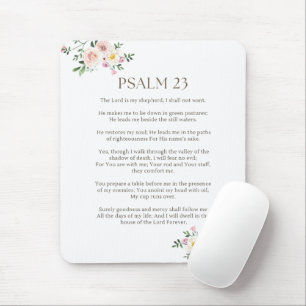 Mousepad Salm 23 NKJV O Senhor é o Meu Pastor