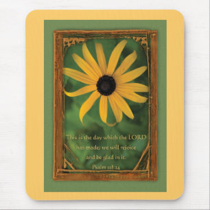 Mousepad Salmo 118:24 Este é o dia