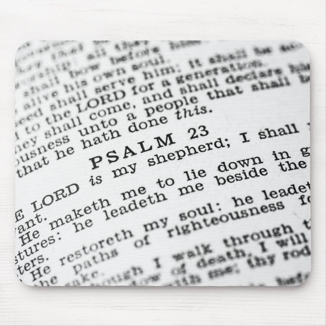 Mousepad Salmo 23 (Frente)