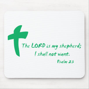 Mousepad Salmo 23: O senhor é meu pastor