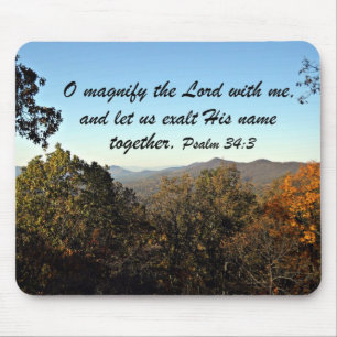 Mousepad Salmo 34:3