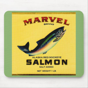 Mousepad Salmões-de-pá nos anos 30
