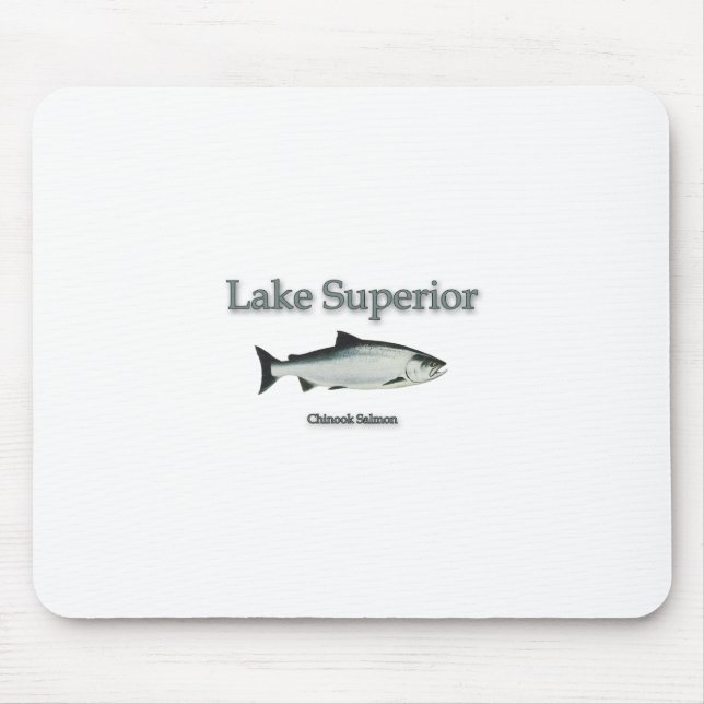 Mousepad Salmões do Lago Superior Chinook (rei) (Frente)