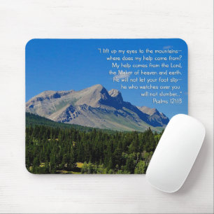 Mousepad Salmos 121:1-3