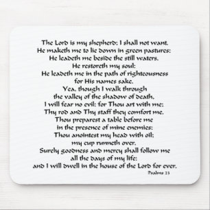Mousepad Salmos 23