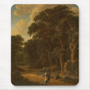 Mousepad Salomon Rombouts - Paisagem Florestal com Floresta
