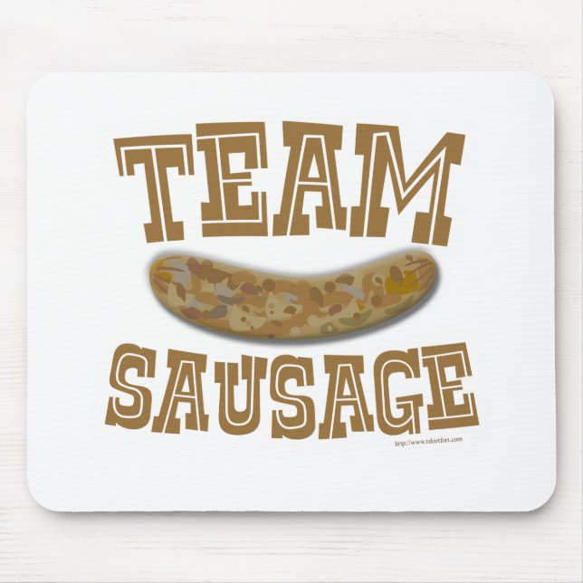Mousepad Salsicha da equipe (Frente)