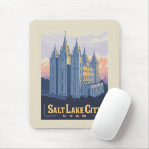 Mousepad Salt Lake Temple Salt Lake City, Utah
