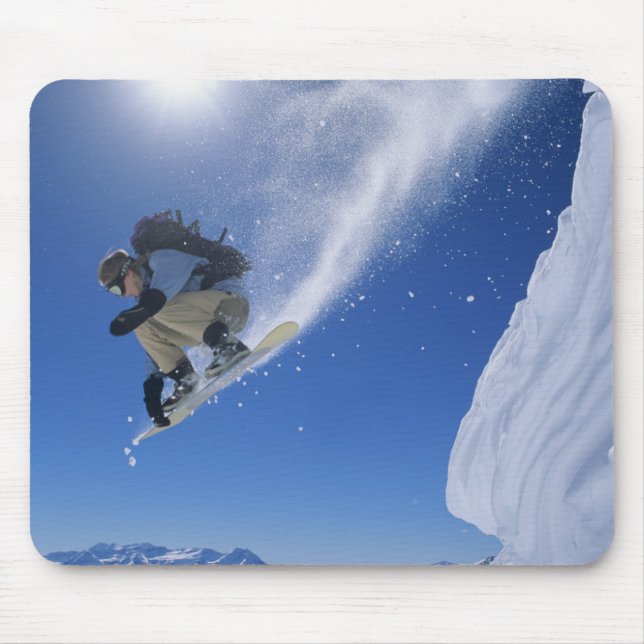 Mousepad Saltando para o Canyon Snake Creek a partir de Cla (Frente)