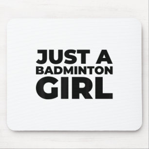 Mousepad Salto da Equipe de Badminton Shuttle - Apenas Um B