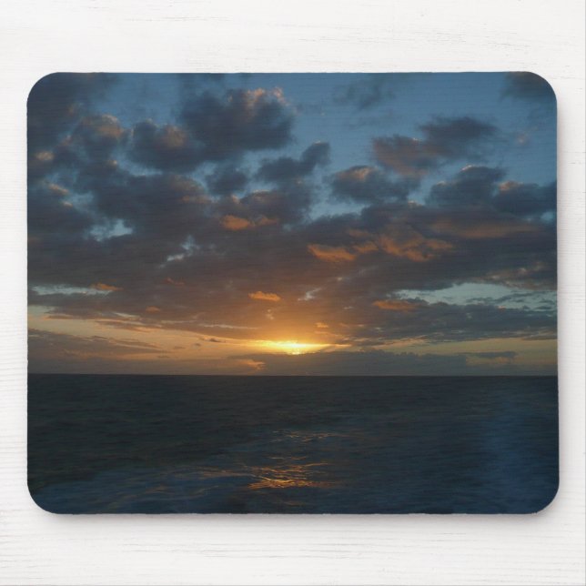 Mousepad Salto do sol no mar II Oceano (Frente)