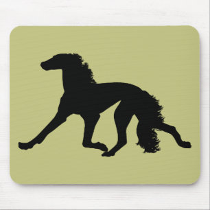 Mousepad Saluki Silhouette
