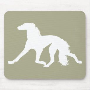 Mousepad Saluki Silhouette