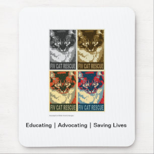 Mousepad Salvamento do gato de FIV