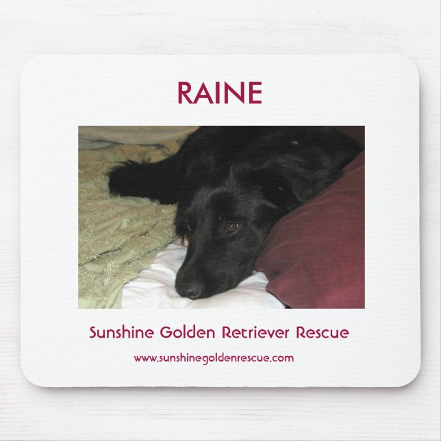Mousepad Salvamento do Retriever de Raine - de (Frente)