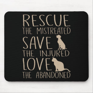 Mousepad Salvamento Salva Amor - Cão Cachorro Cachorro Salv