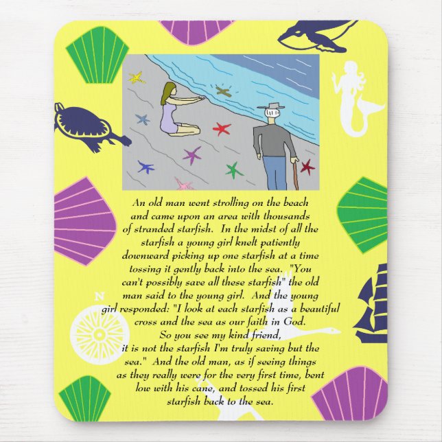 Mousepad Salvando a fé (Frente)