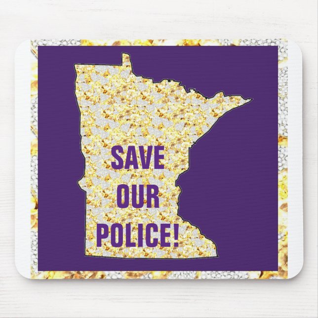 MOUSEPAD SALVAR A NOSSA POLÍCIA (Frente)