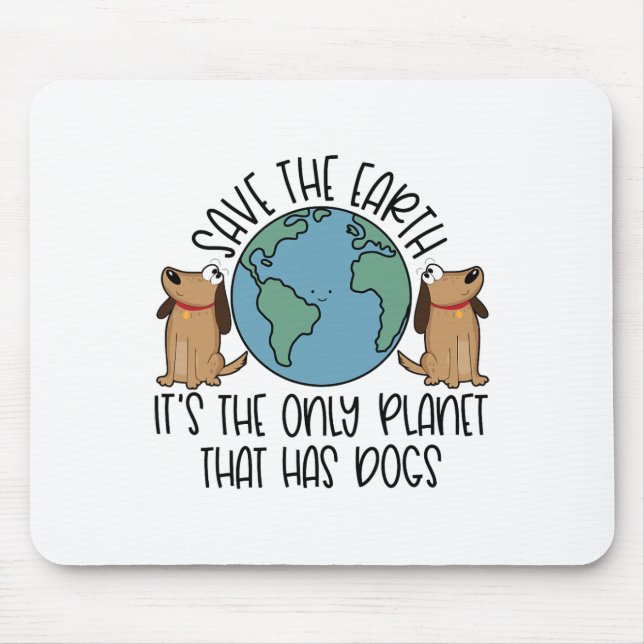 Mousepad Salvar a Terra (Frente)