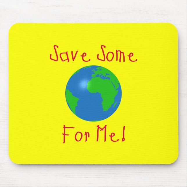 Mousepad Salvar algum para mim (Frente)