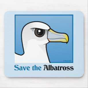 Mousepad Salvar o albatroz (o retrato)