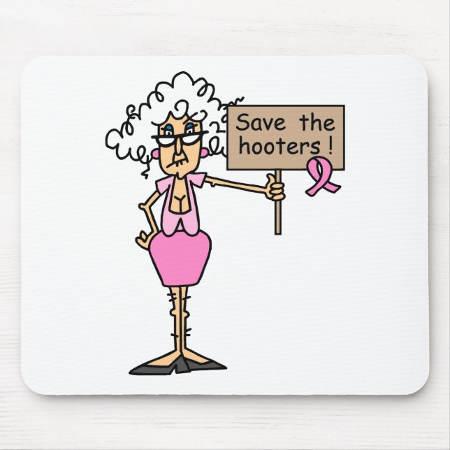 Mousepad Salvar os Hooters! (Frente)