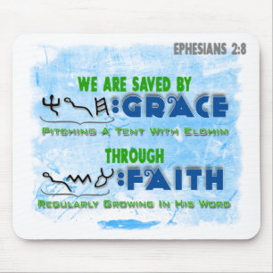 Mousepad Salvar pela benevolência com a fé