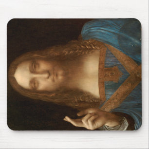Mousepad Salvator Mundi (por Leonardo da Vinci)
