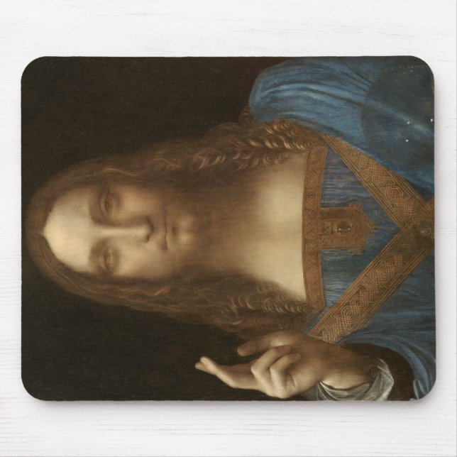 Mousepad Salvator Mundi (Salvador do Mundo) (da Vinci) (Frente)