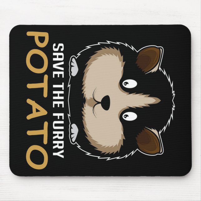 Mousepad Salve A Batata De Furto | Presentes Para O Lover S (Frente)