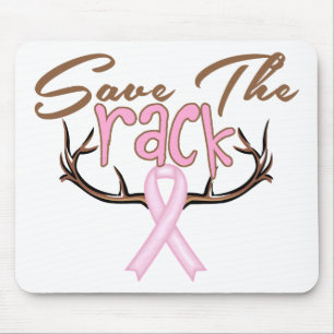 Mousepad Salve A Consciência Do Cancer Da Mama De Rack