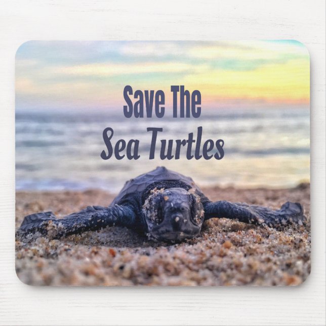 Mousepad Salve As Tartarugas Do Mar (Frente)