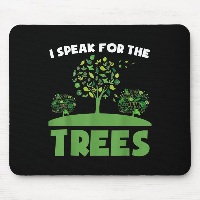Mousepad Salve Nosso Planeta Para Árvores De Proteção Ambie (Frente)