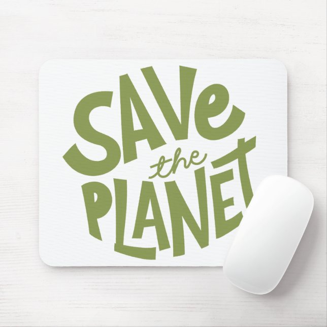 Mousepad Salve o Planeta Eco Design (Com mouse)