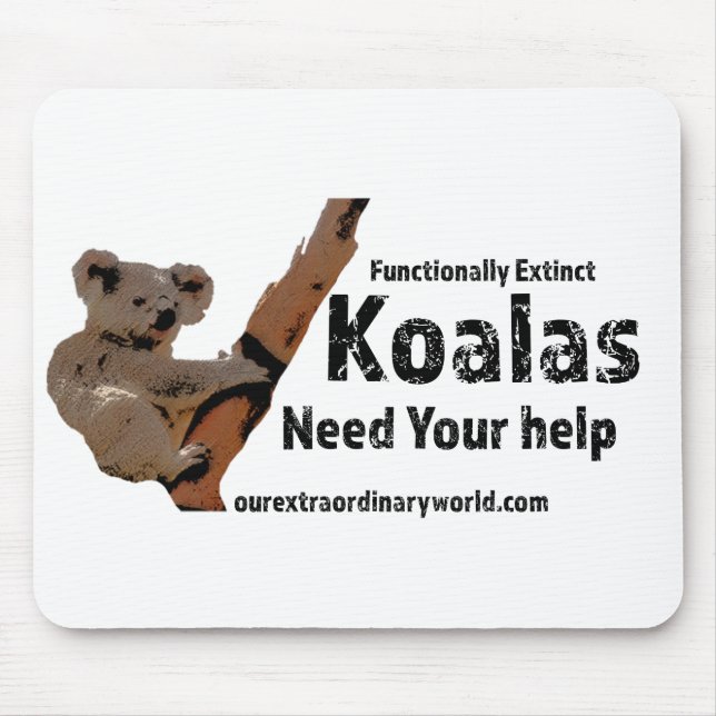 Mousepad Salve Os Koalas (Frente)