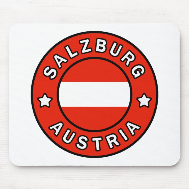Mousepad Salzburg Áustria (Frente)