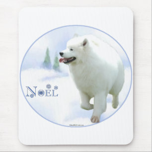 Mousepad Samoyed Noel