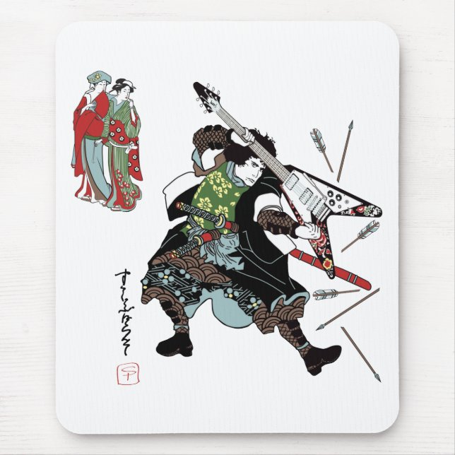 Mousepad Samurai da rocha (Frente)