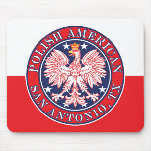Mousepad San Antonia Texas Polonês American Eagle