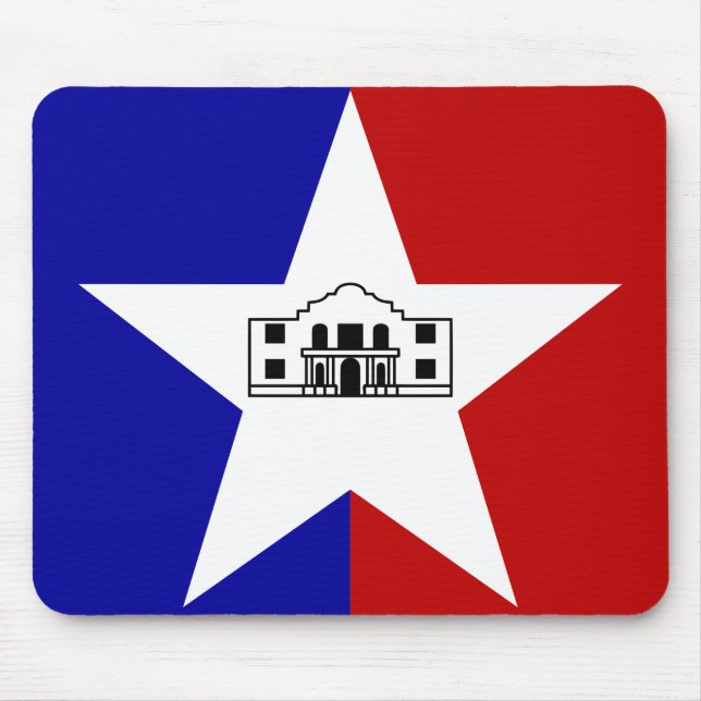Mousepad San Antonio Flag (Frente)