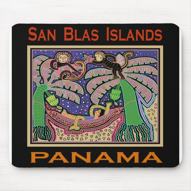 Mousepad San Blas Islands Panama Mola (Frente)