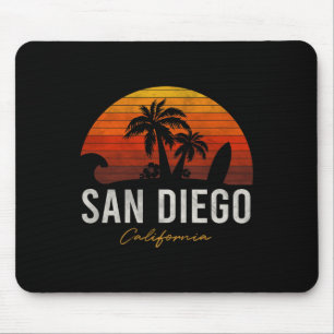 Mousepad San Diego Beach California Palms VacSurf Sun