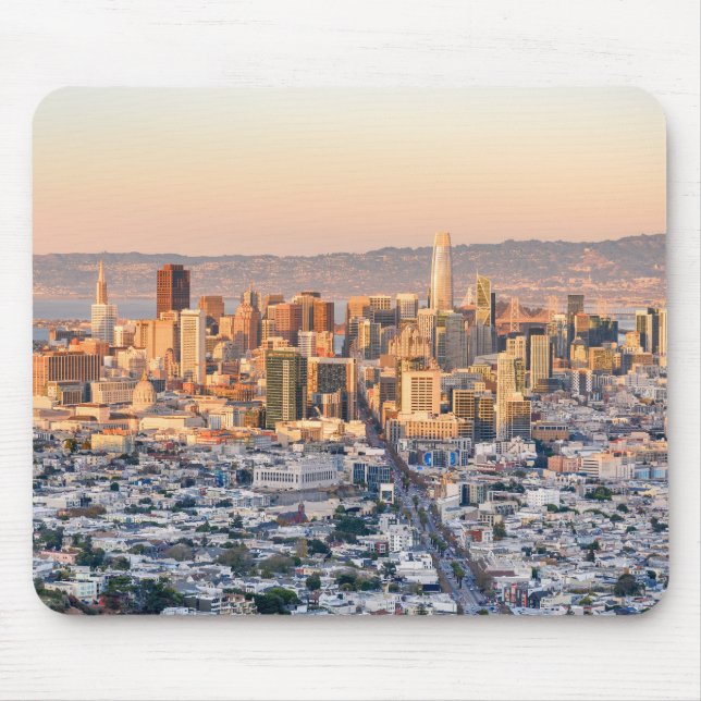 Mousepad San Francisco Skyline (Frente)