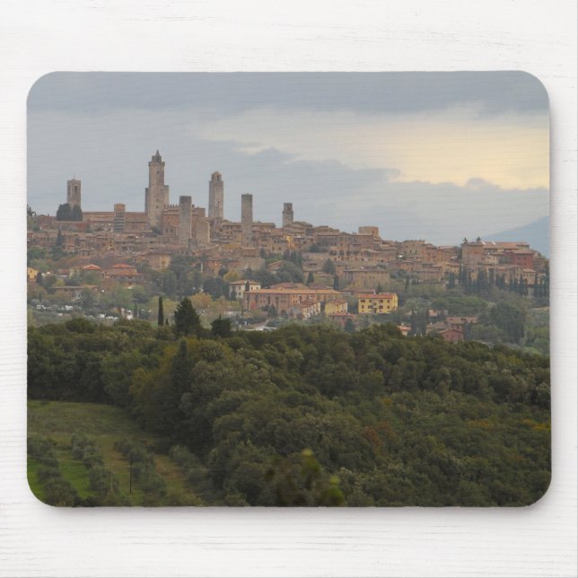 Mousepad San Gimignano, Italia (Frente)