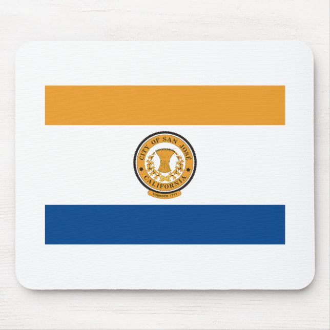 Mousepad San Jose Flag (Frente)